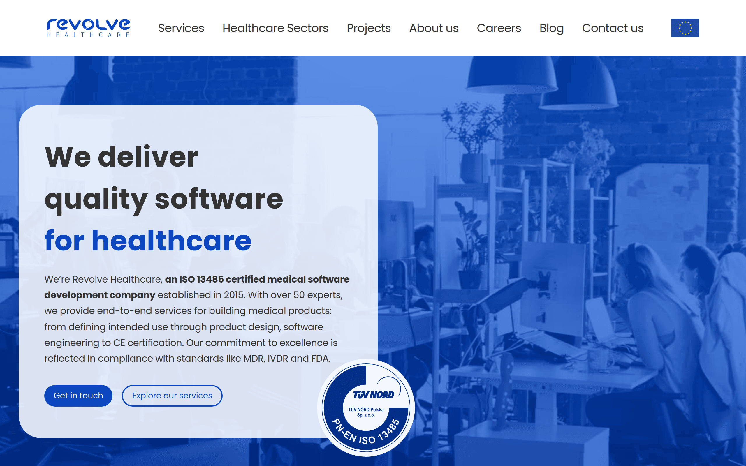 Revolve Healthcare Screenshot