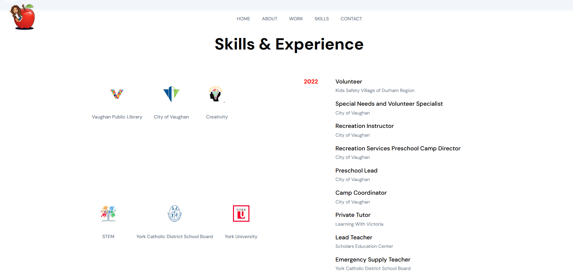 Vic-Web-Experience