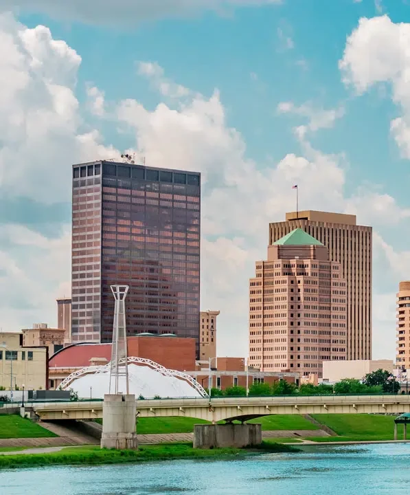 Dayton Ohio Skyline