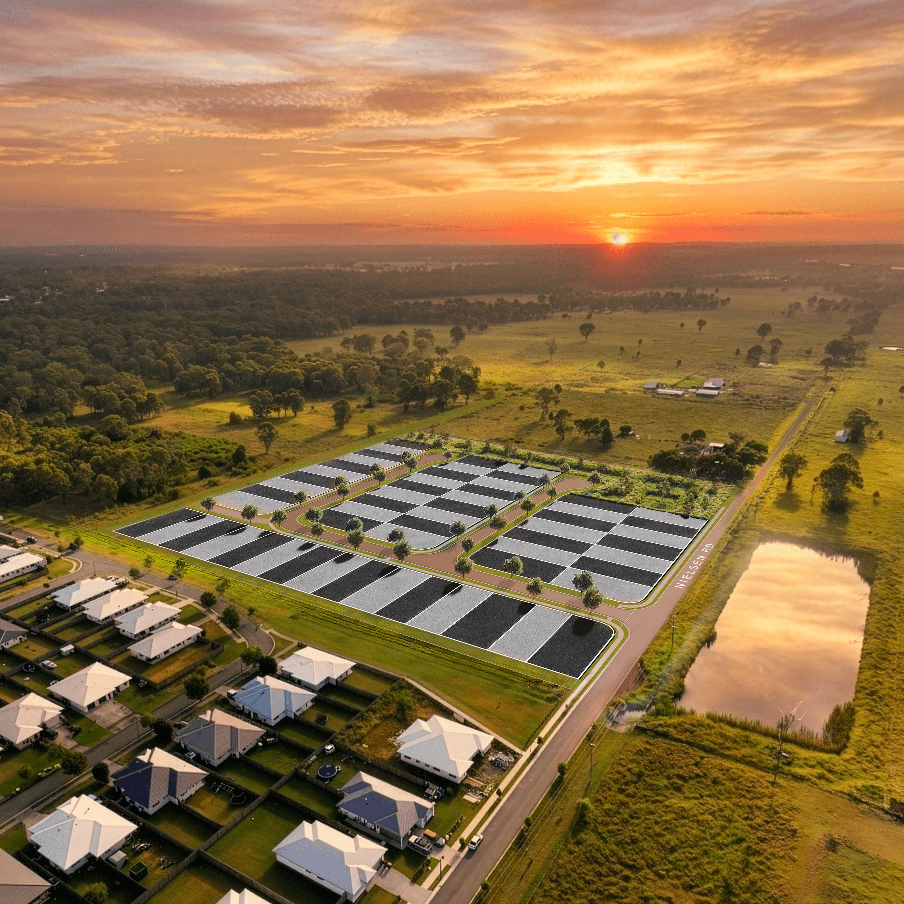 Man walking in front of a big wood plank facade