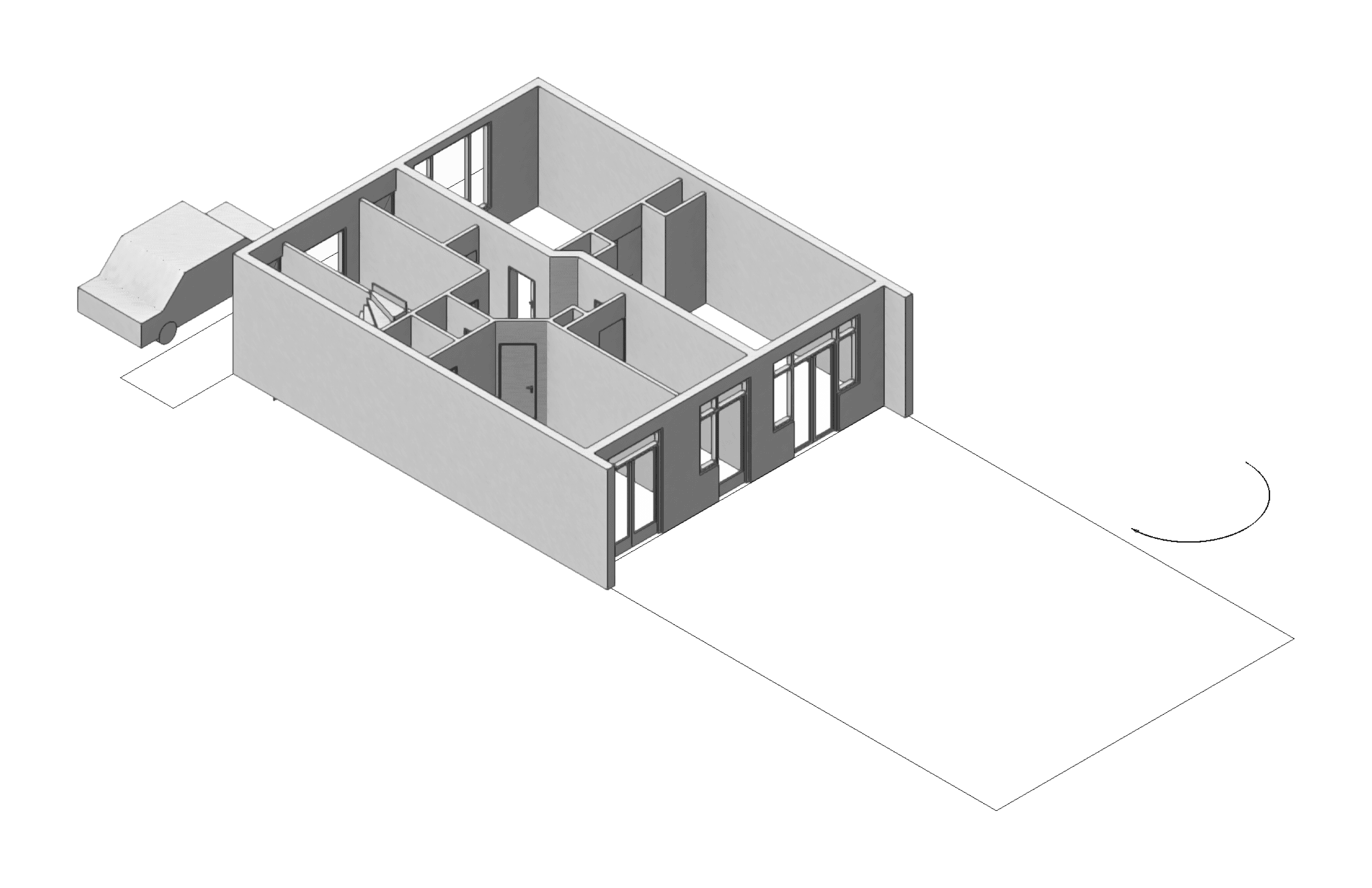 Positive Space HW583 - existing situation