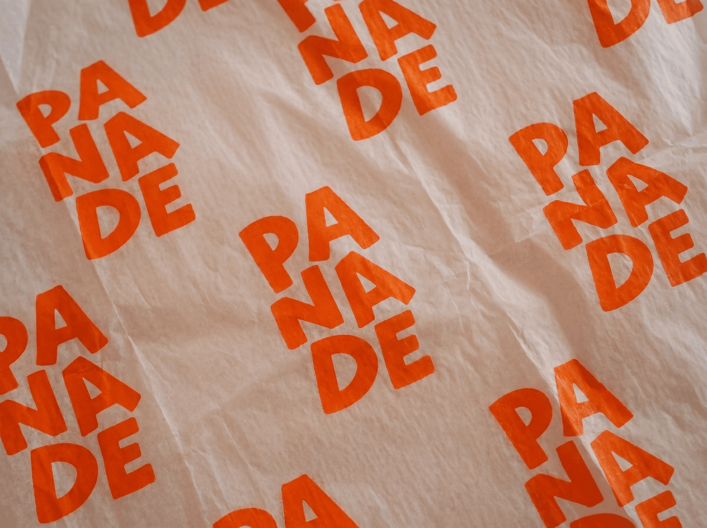Papier de soie personnalisé avec motif répétitif pour emballage cadeau Panade
