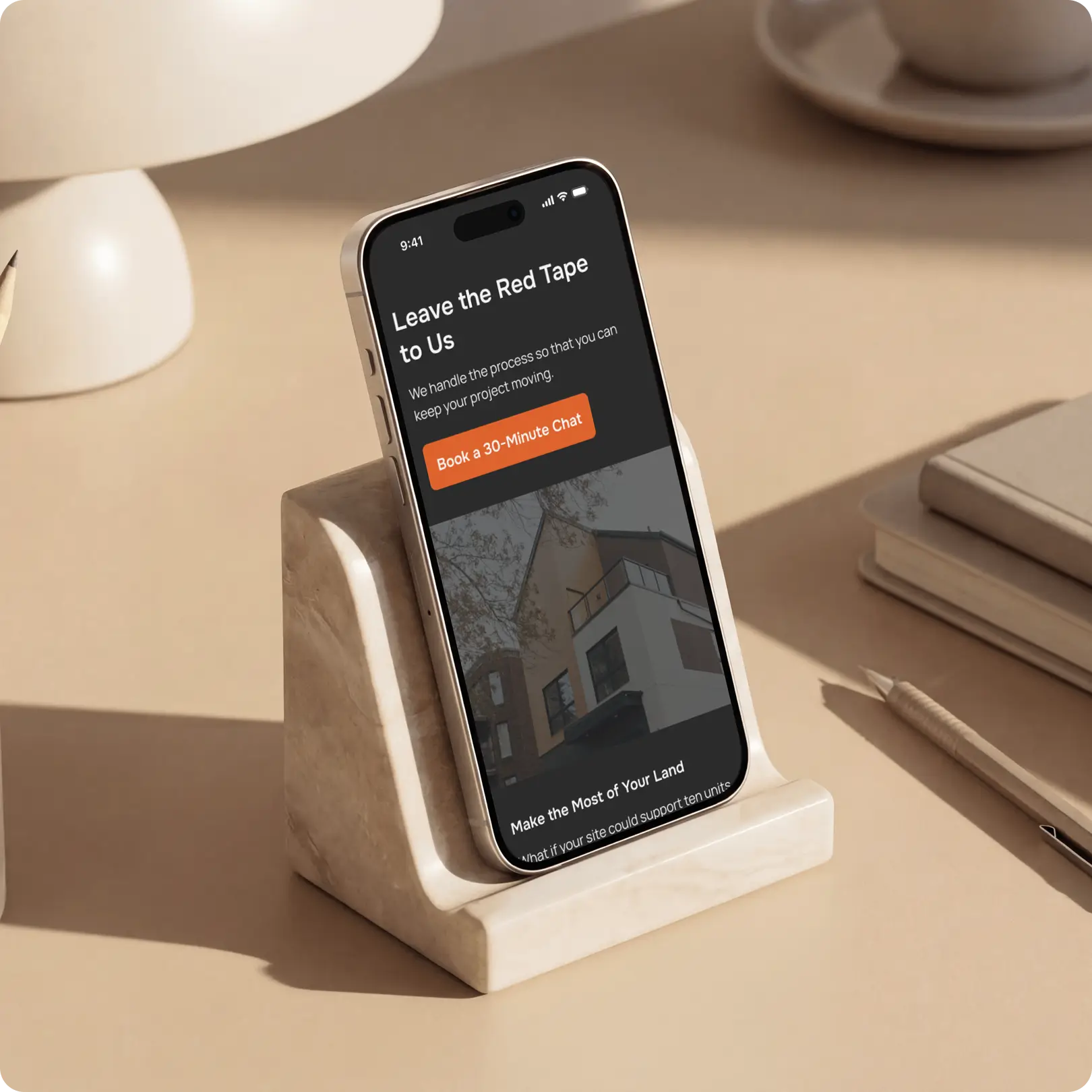 Situate website section highlighting housing approvals made simple