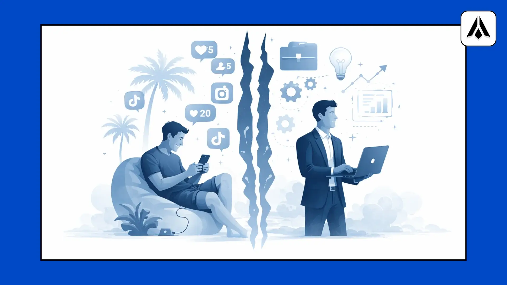 La fracture entre connectivité personnelle et maturité professionnelle - Digit Formations