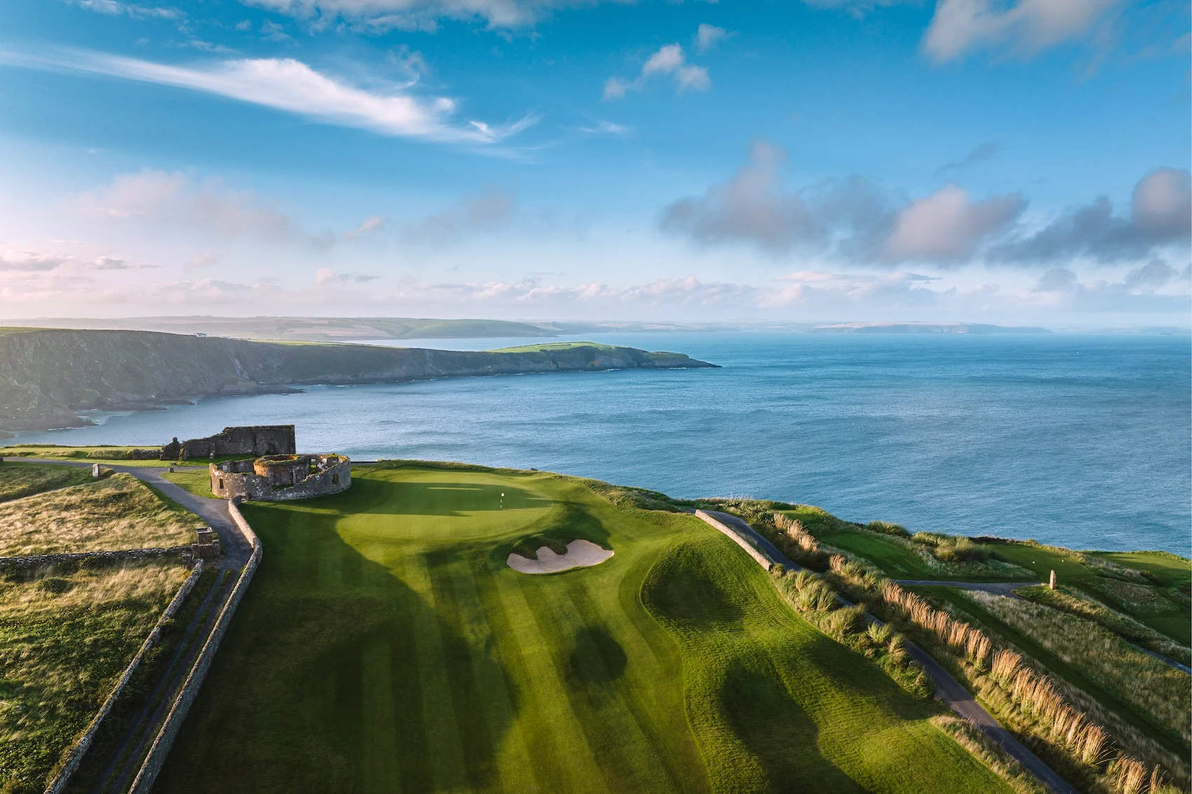 Golf course landscape, photographed for Sweetspot