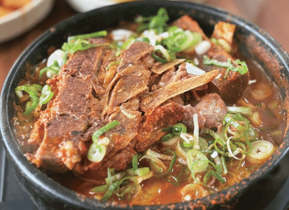 얼큰뼈해장국레시피전수