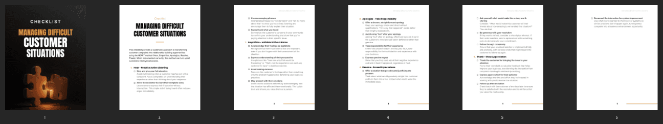 Entrepedia 1756888929973-Managing-Difficult-Customer-Situations---Checklist