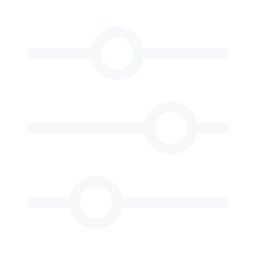 An icon of sliders, indicative of price flexibility, which is a benefit of Webloft Consulting.