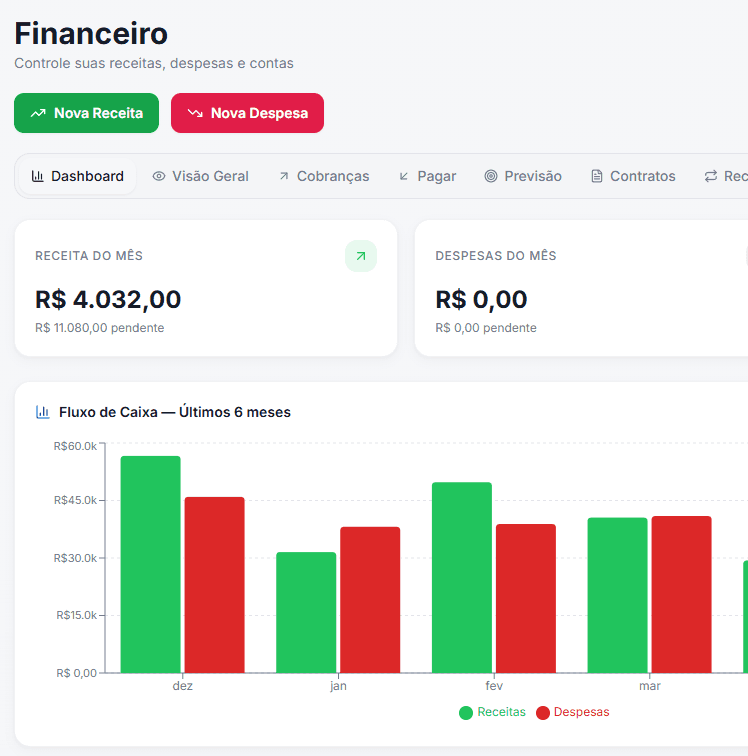 An image of Freelio's budget ui