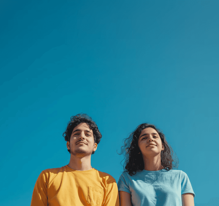 a boy and a girl