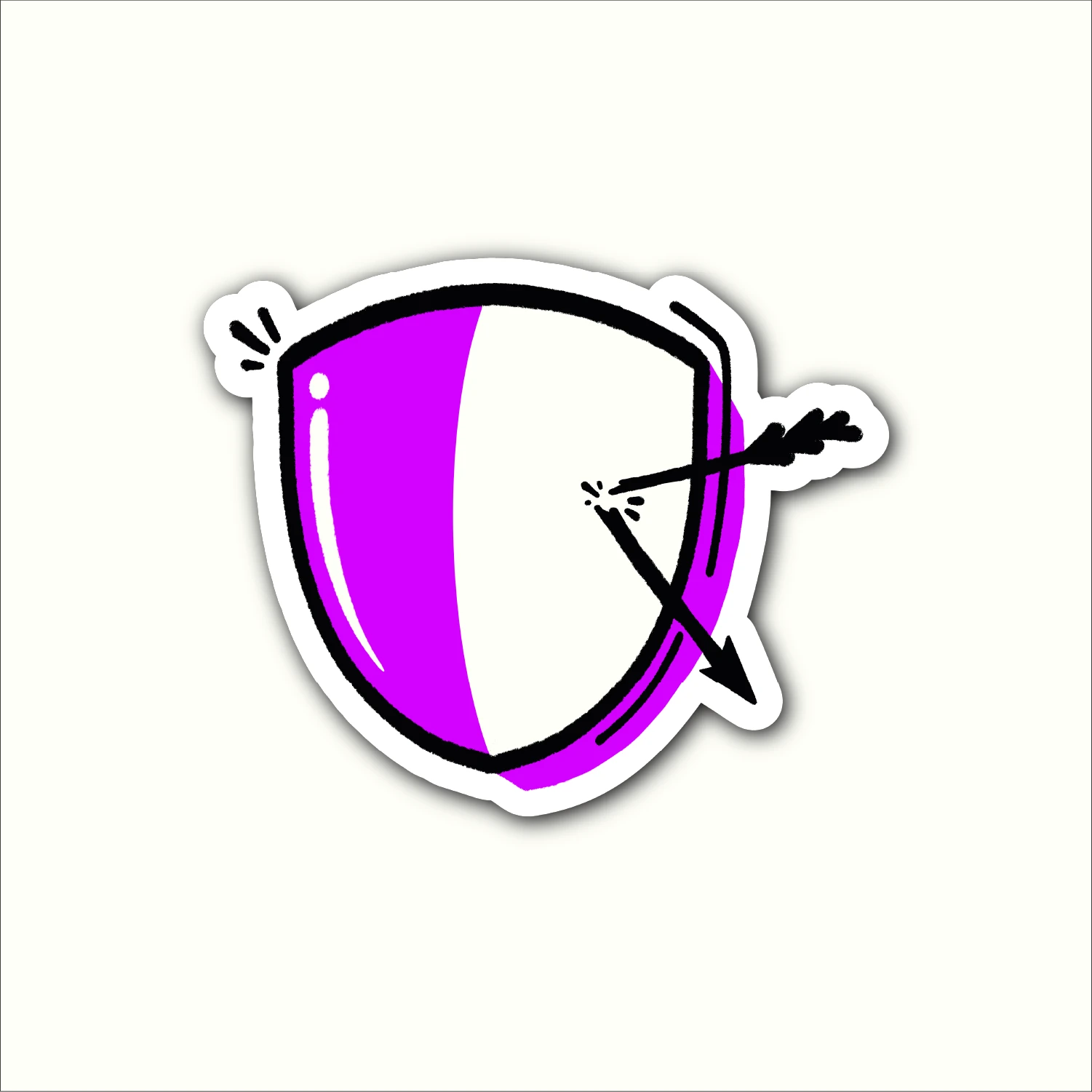 click2grow illustration of a shield, protection