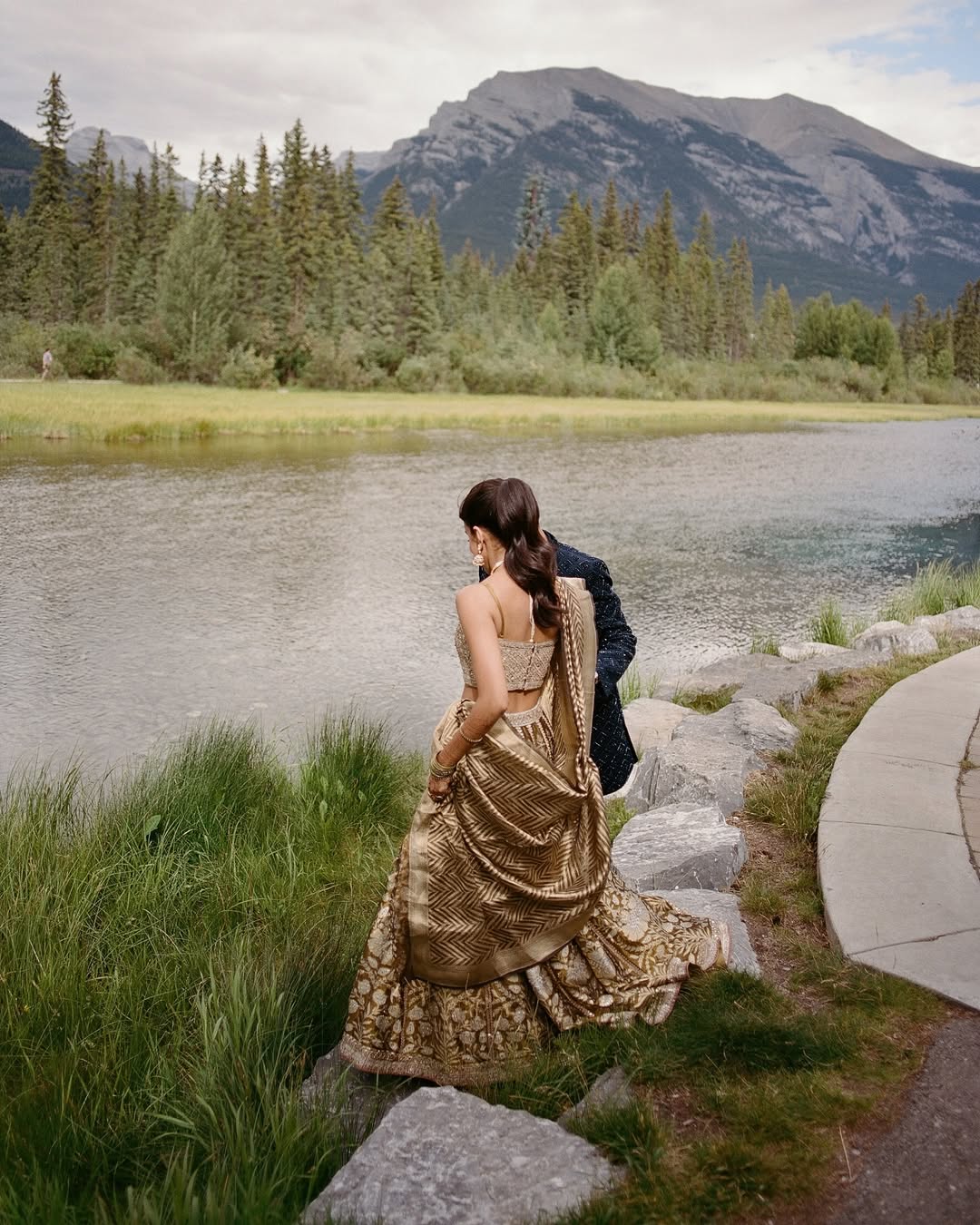 married couple outdoor