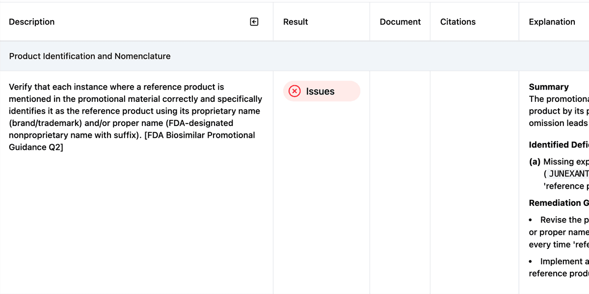 Signify AI risk flagging