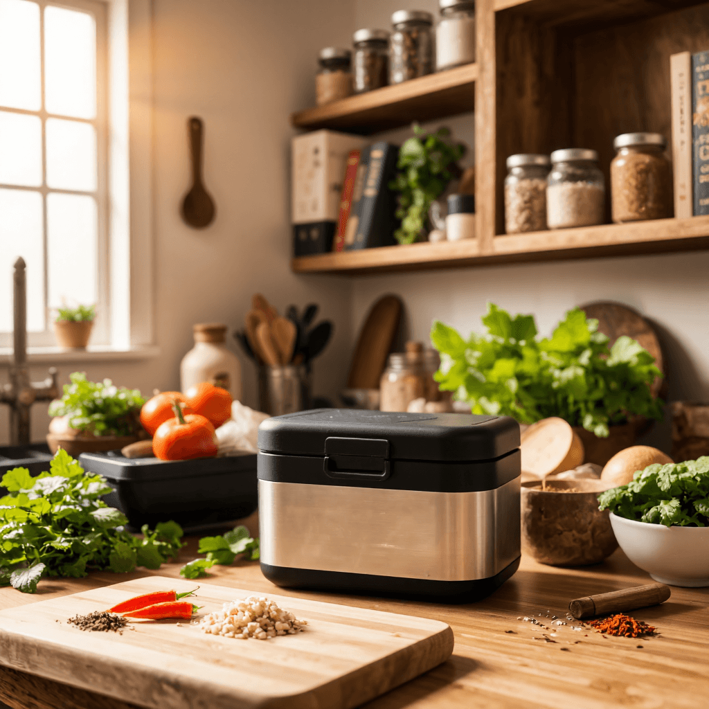 product photography of lunch box