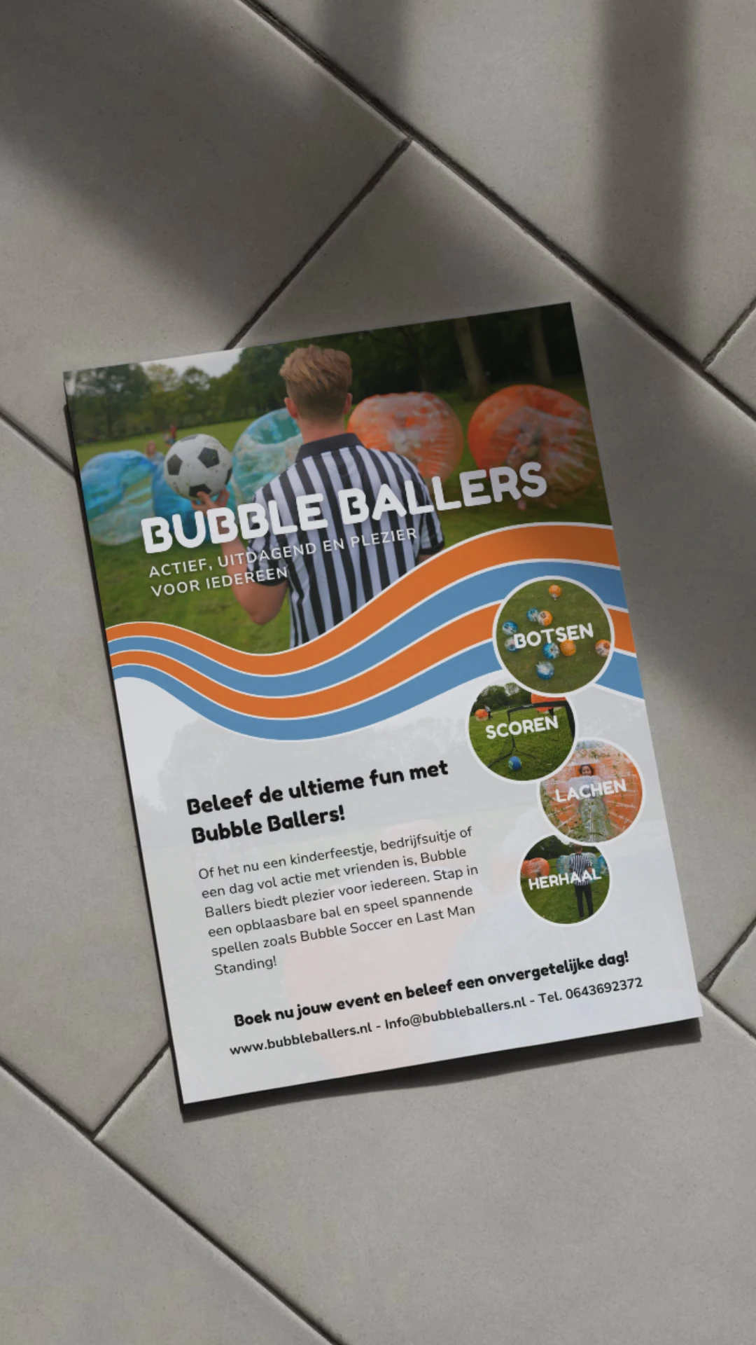Bubble ballers flyer