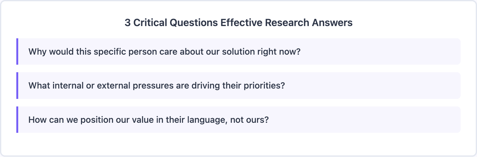 3 critical question for prospecting 