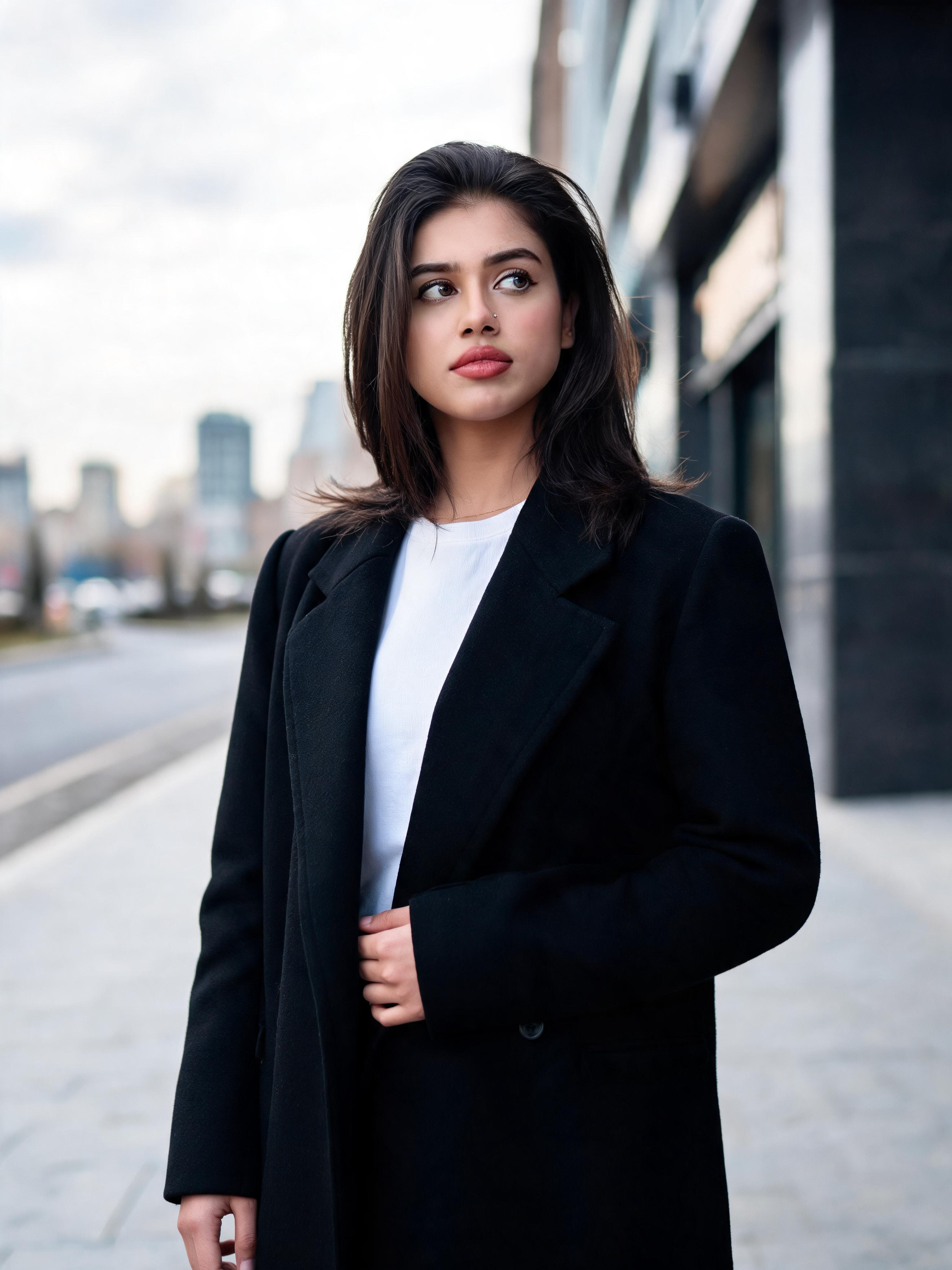 AI human model for fashion magazine