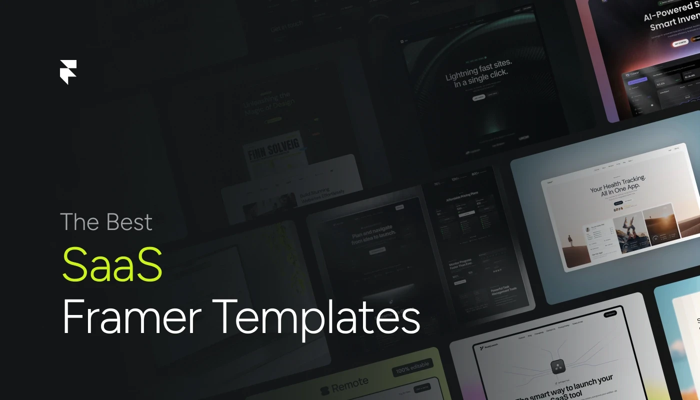 Best SaaS Framer Templates