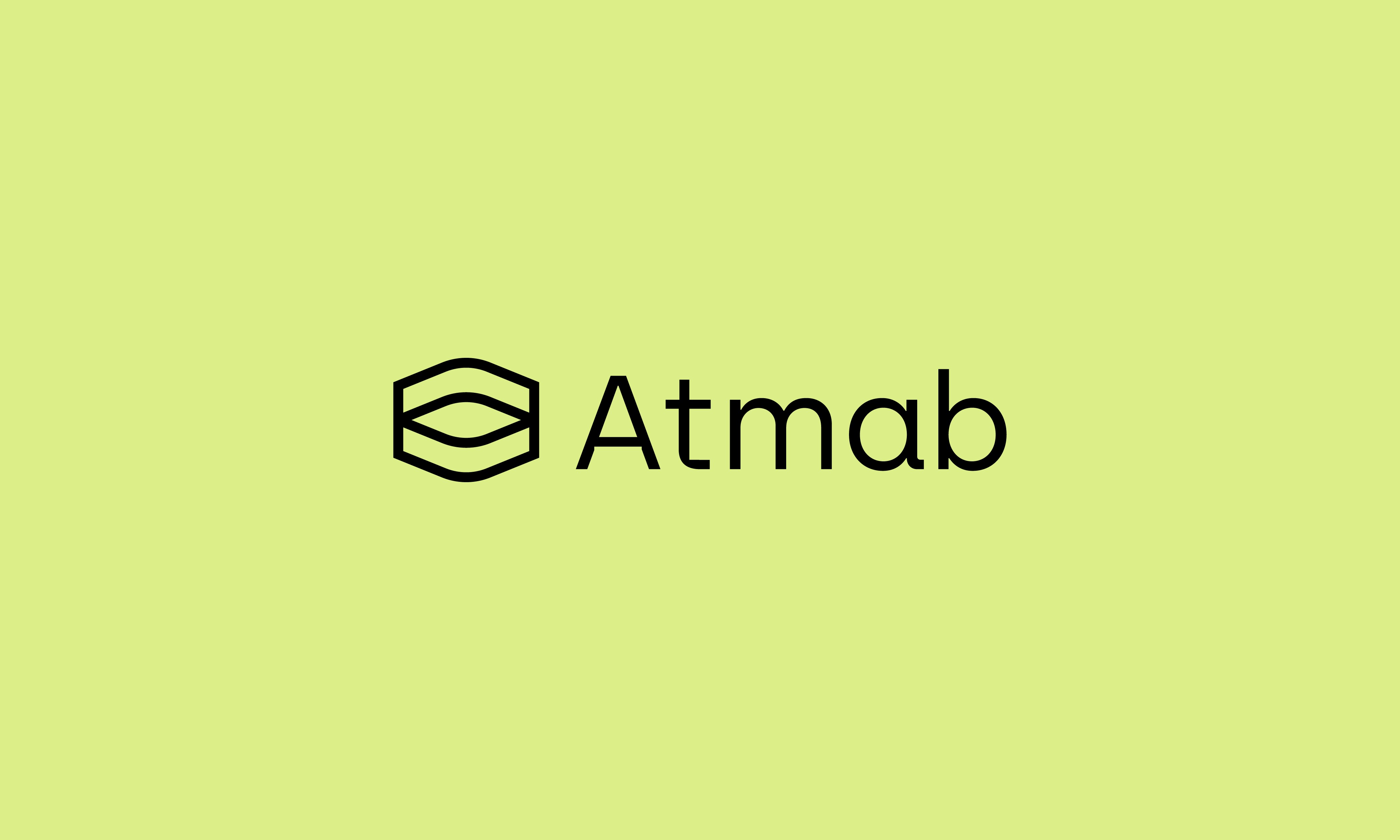 logo design for Atmab is a forward thinking technology startup 