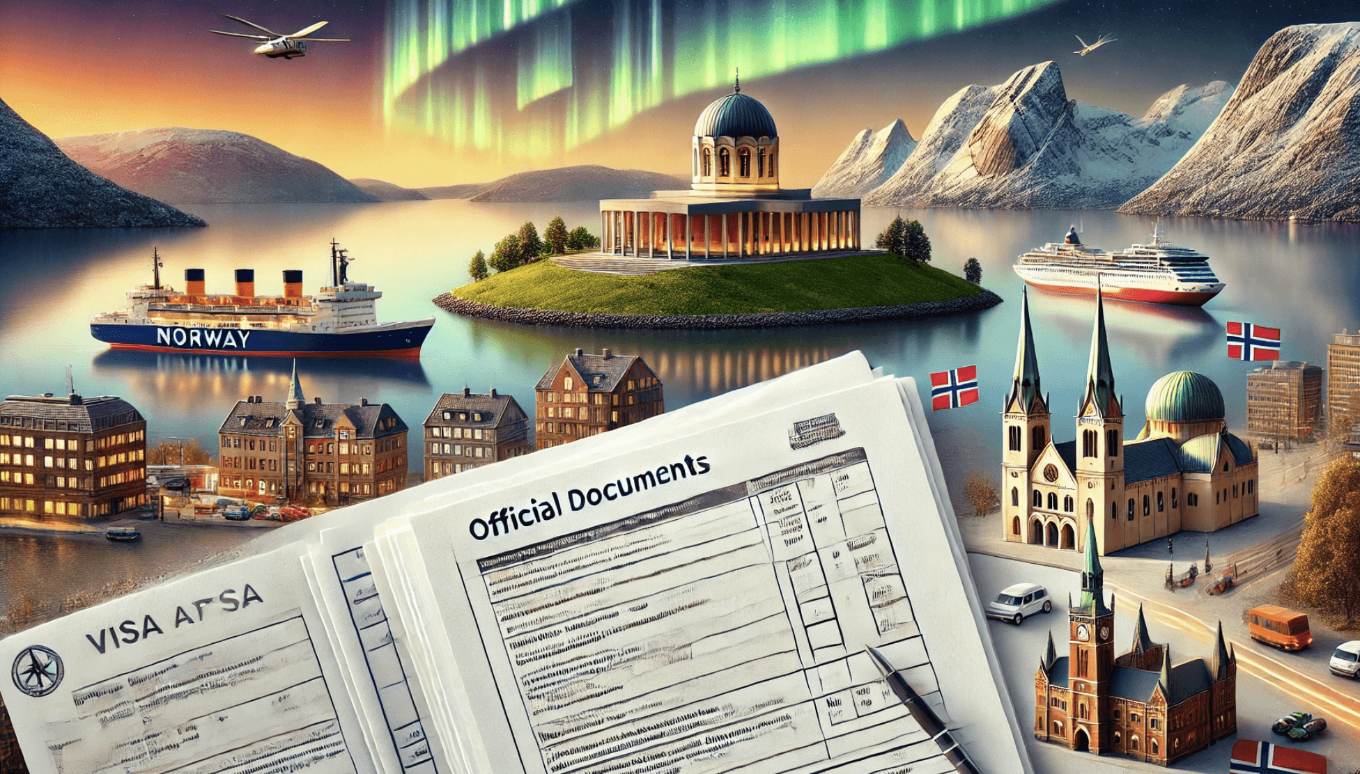 norway visa from uk