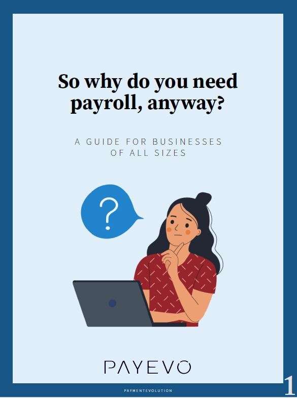 Book cover for the So why do you need payroll anyway? eBook