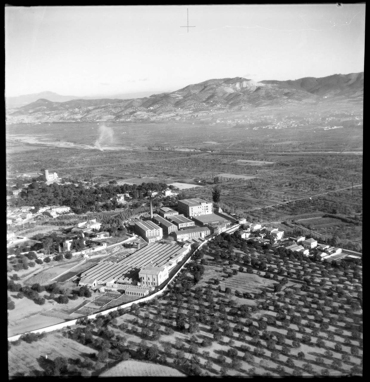 Vista aérea Colònia Güell