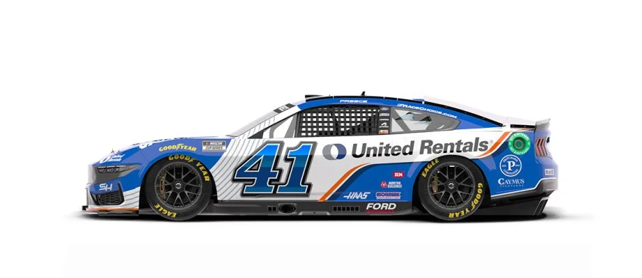 Ryan Preece will drive the No. 41 United Rentals Ford.