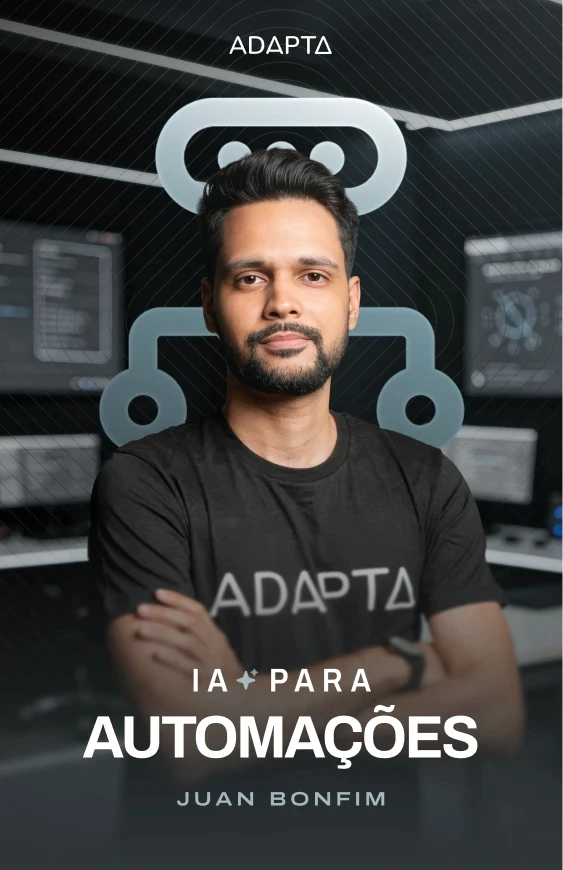 Capa do curso IA para Automações da Adapta