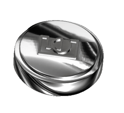 purple 3D object