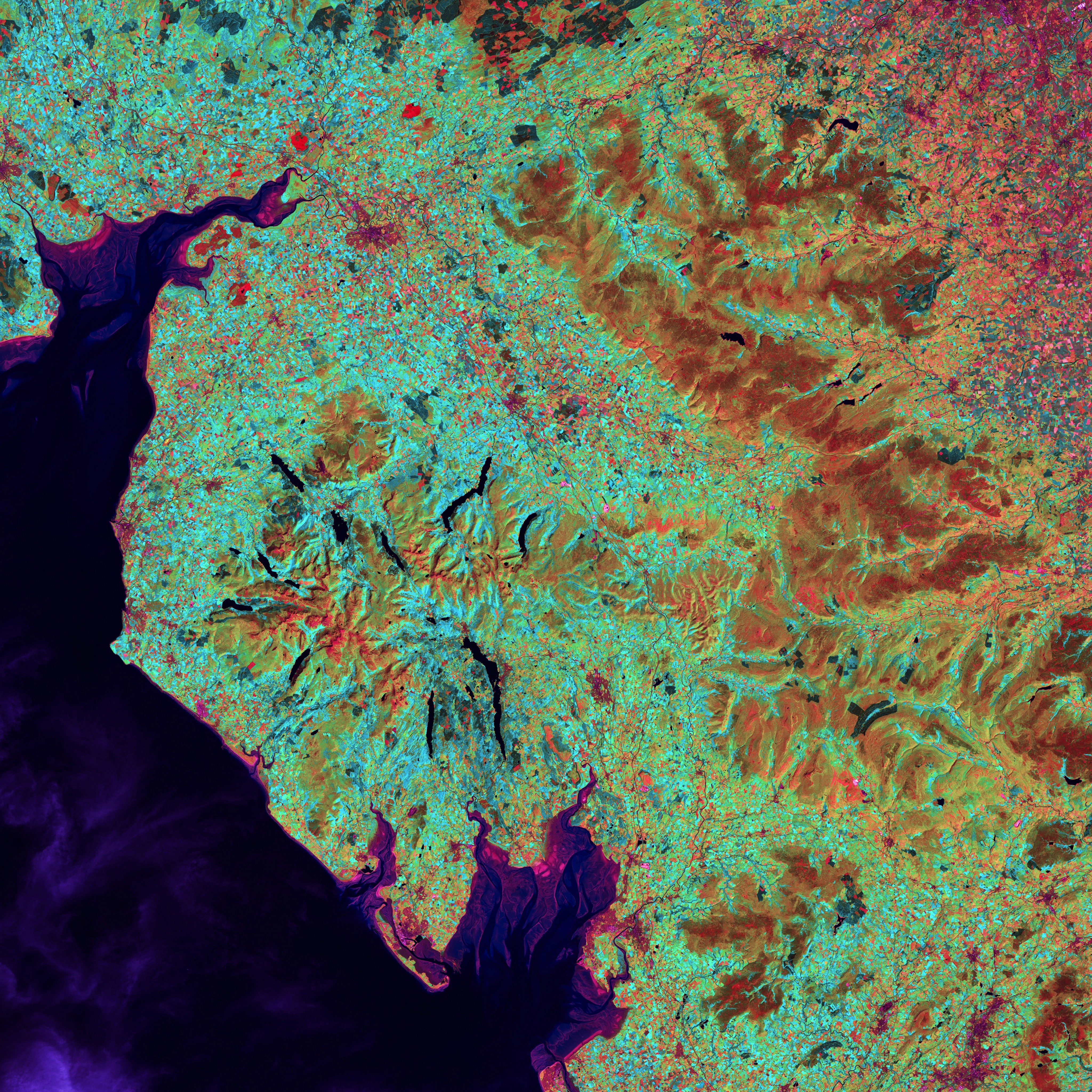 Heatmap of the Earth