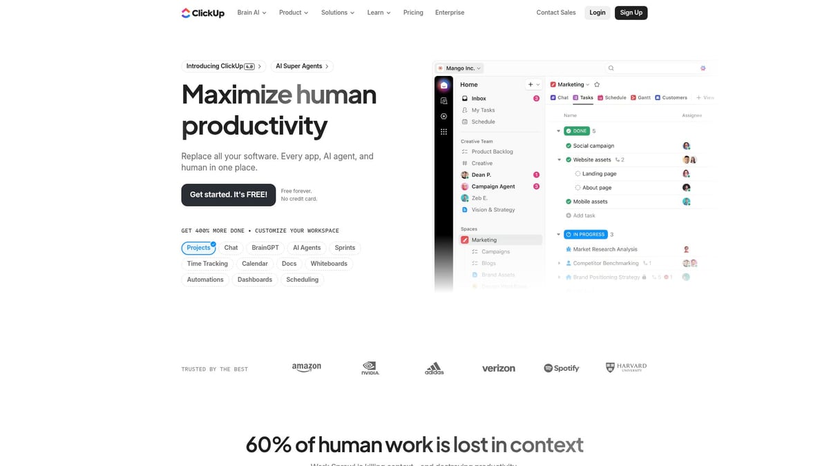 7 Best Project Tracker Template Ideas for 2026 Success - ClickUp Project Tracker Template