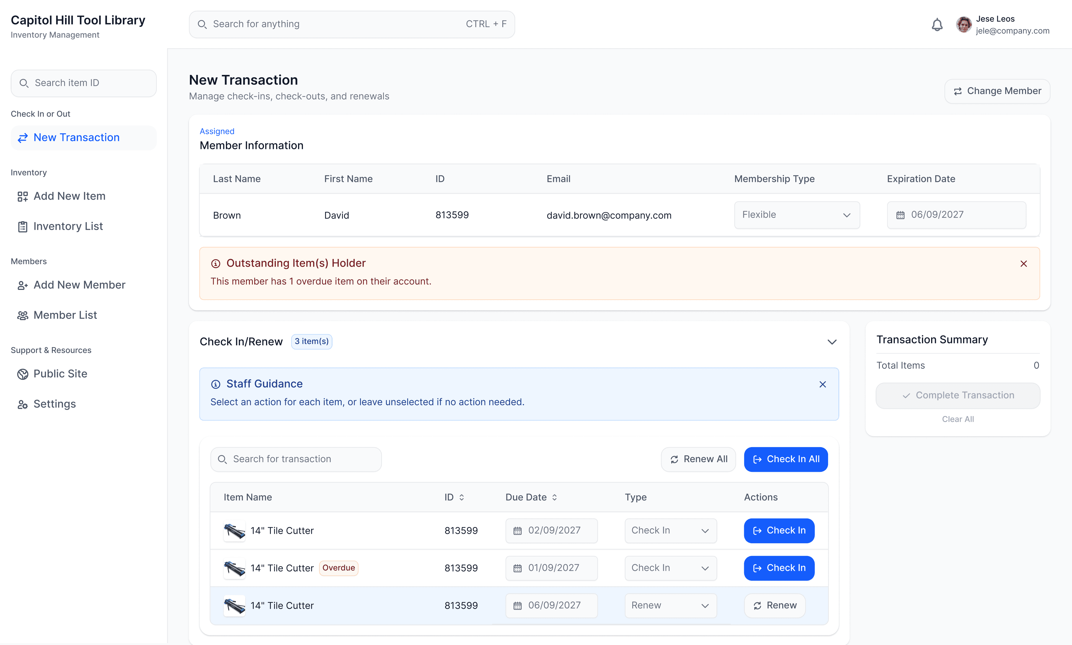 Capitol Hill Tool Library