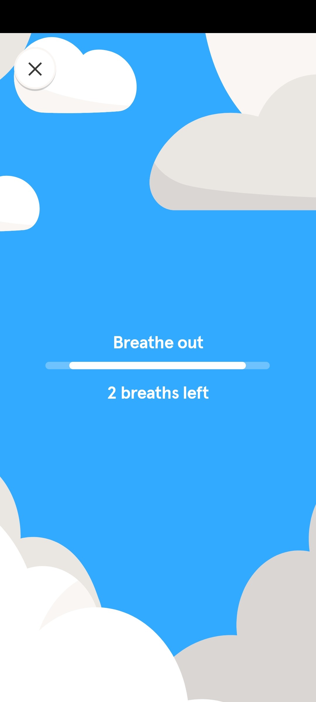 Headspace Lets exercise 4 screen
