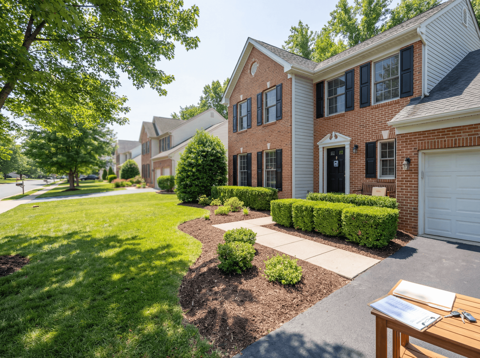Property manager looking over homes near Crofton, MD