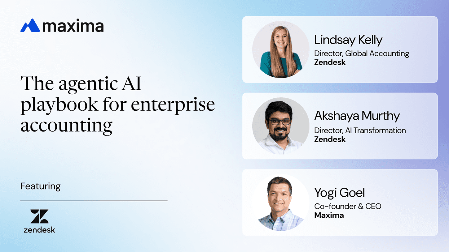 The Agentic AI Playbook for Enterprise Accounting | Maxima × Zendesk