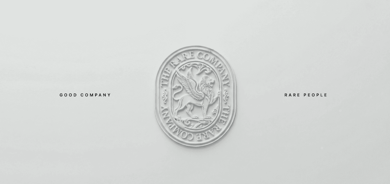 The rare company logo