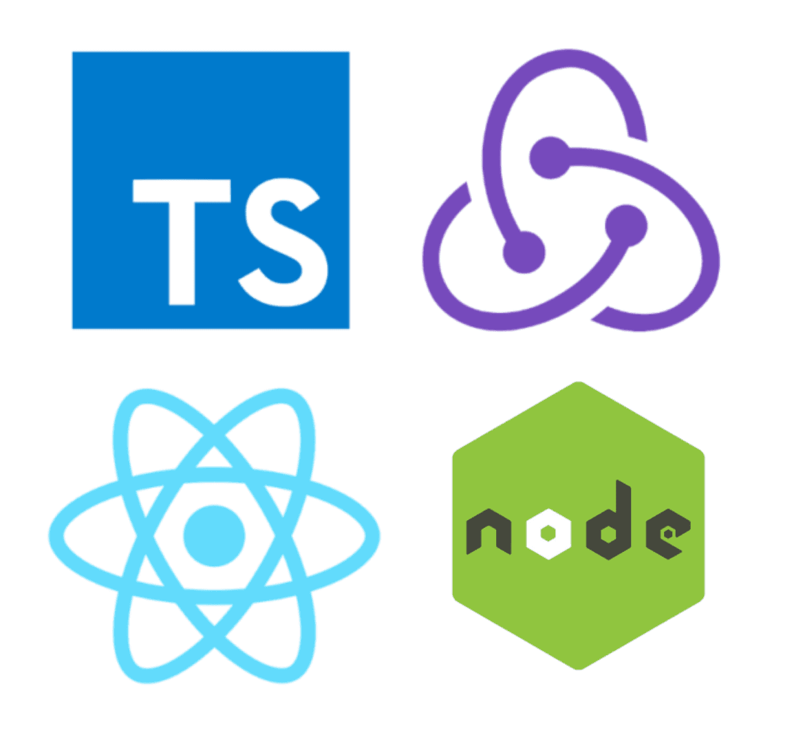 react typescript node redux logos