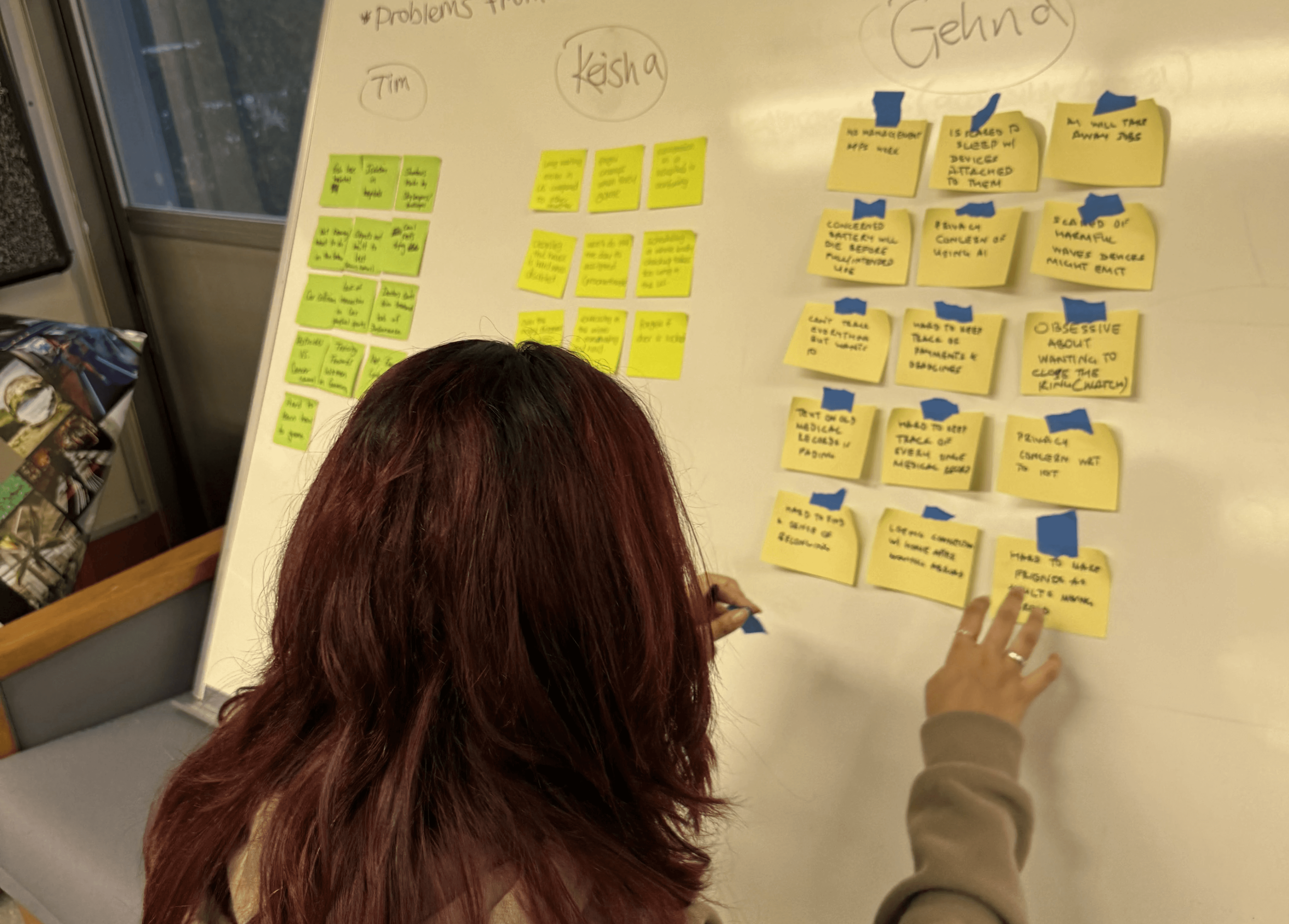 Riding a bicycle with V sign