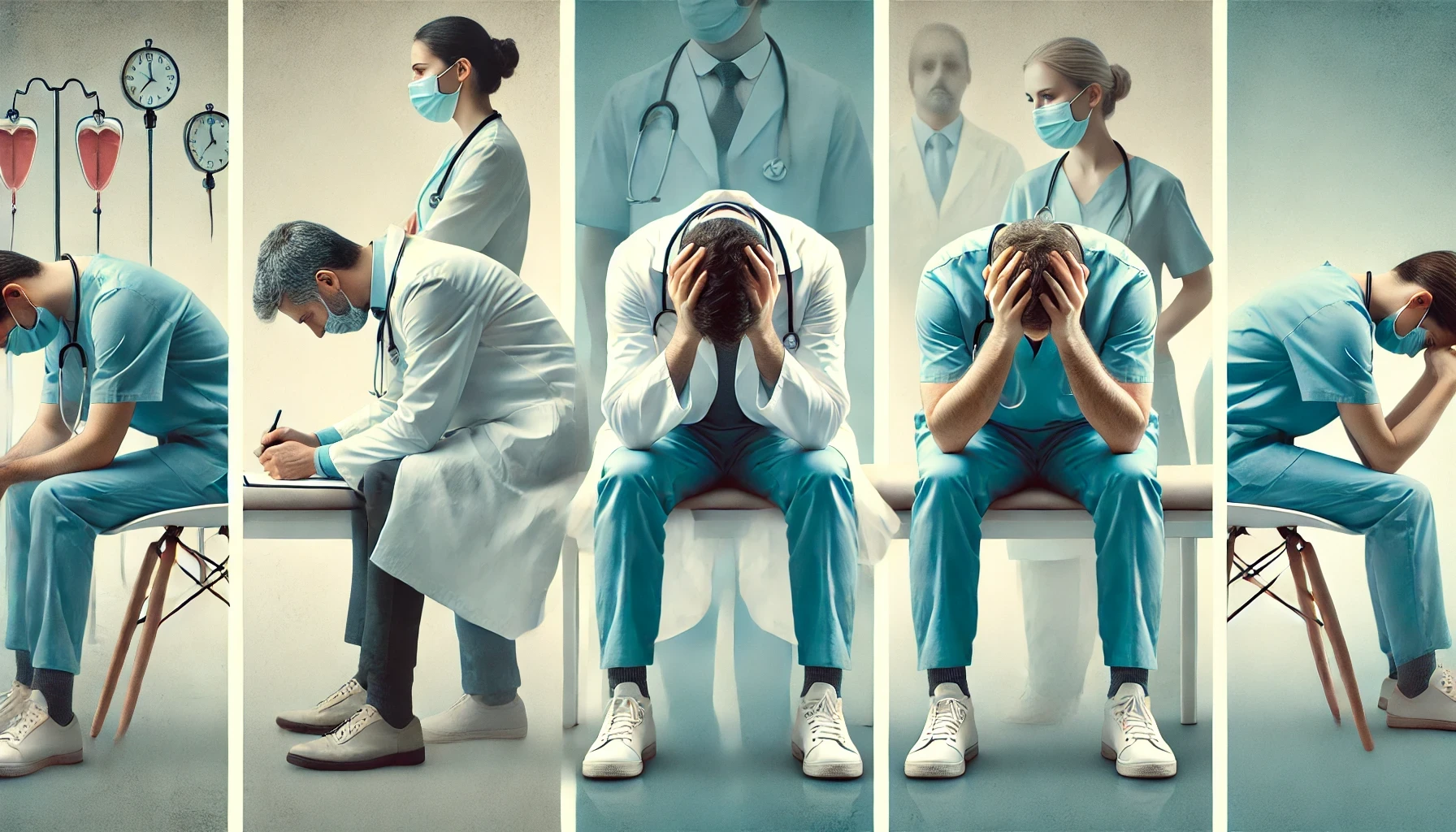 médicos em burnout (CID Z73.0)