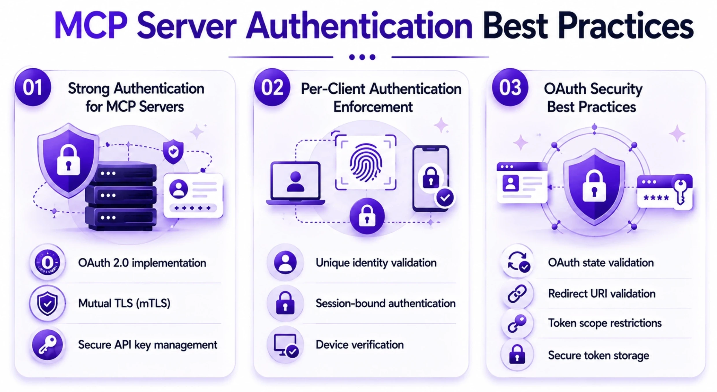MCP Server Authentication Best Practices
