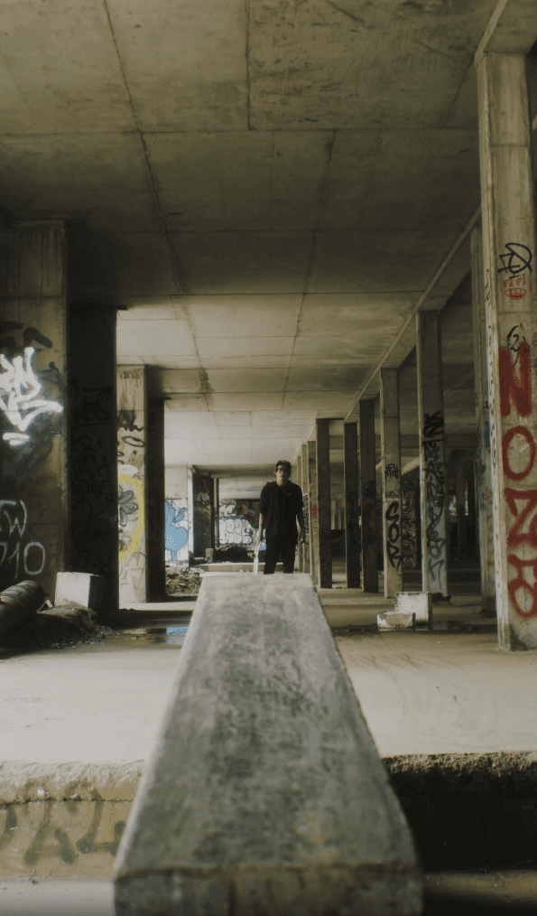 A Skater Doing a Trick