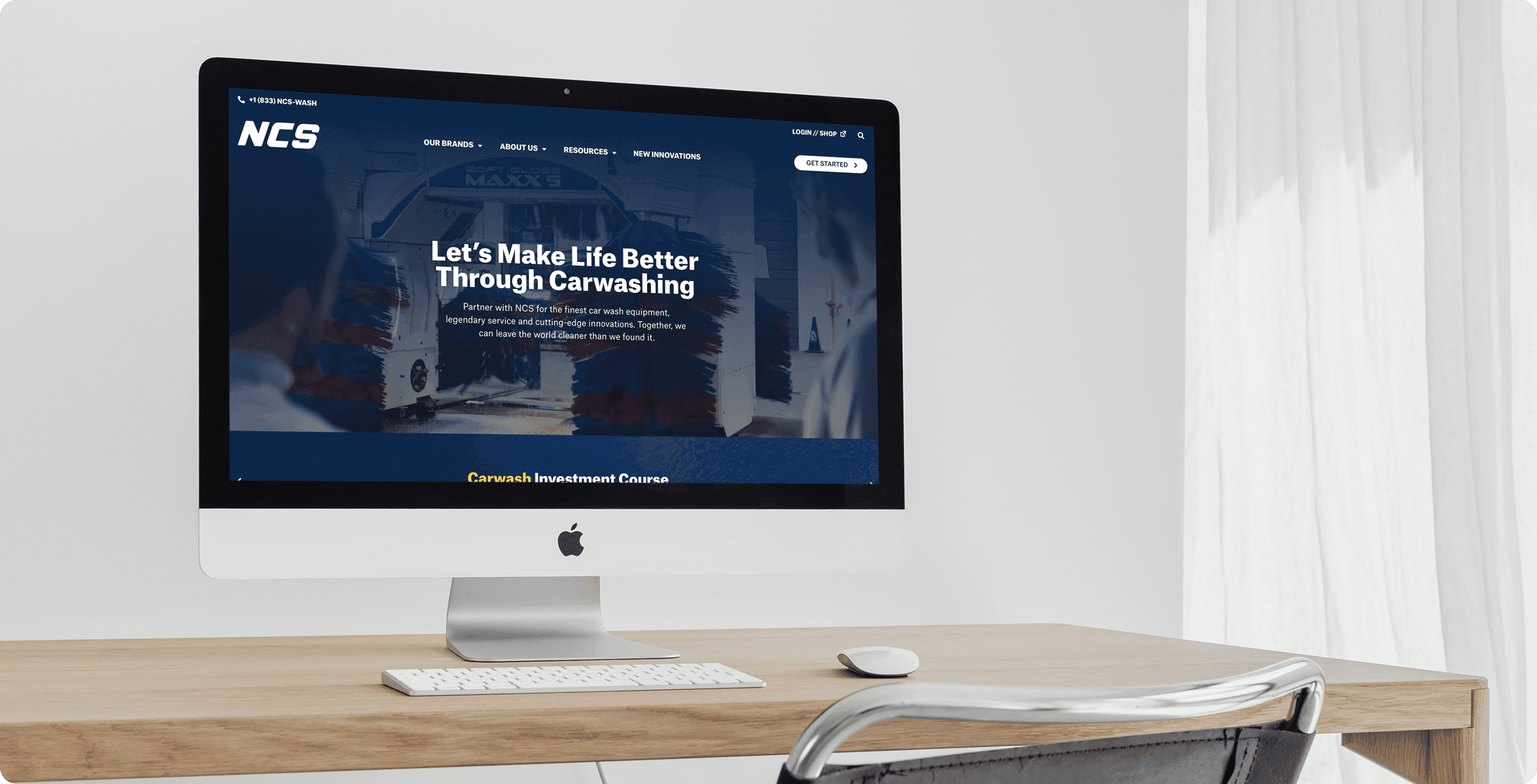 National Carwash Solutions Website Refresh