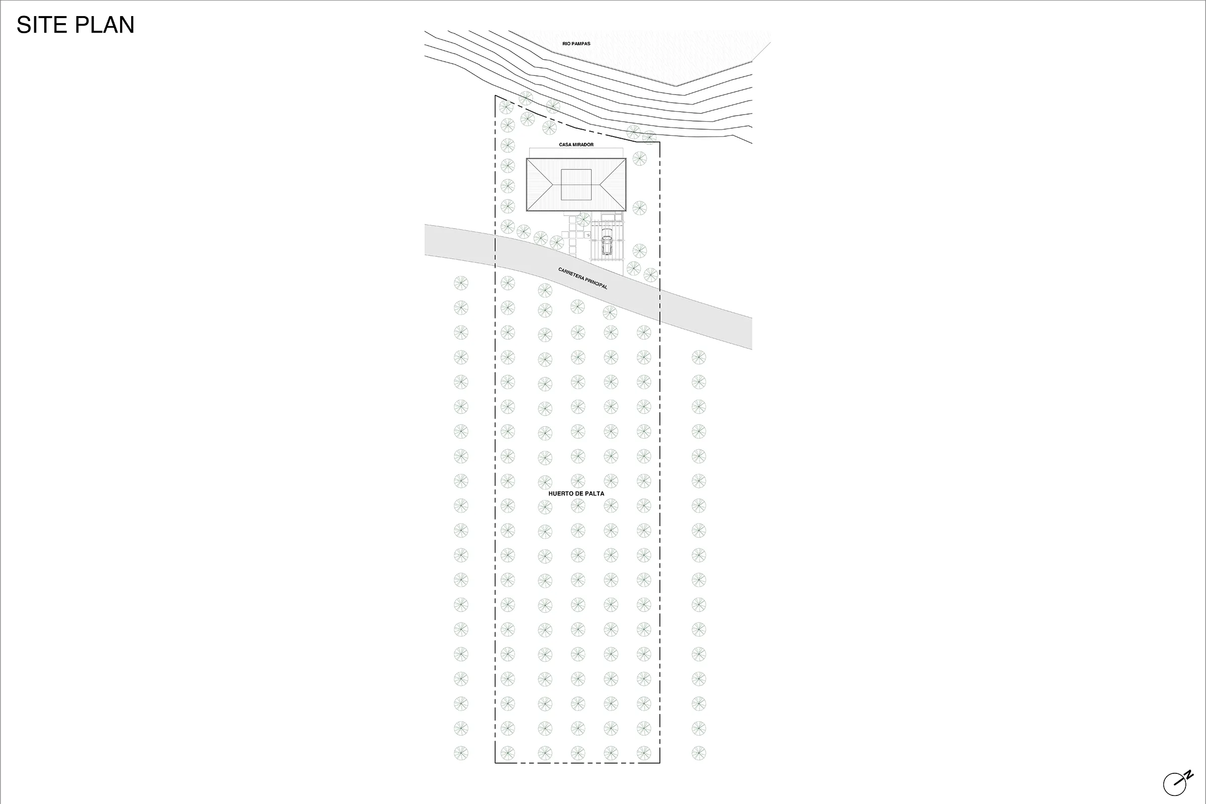 Casa "Mirador" Site Plan