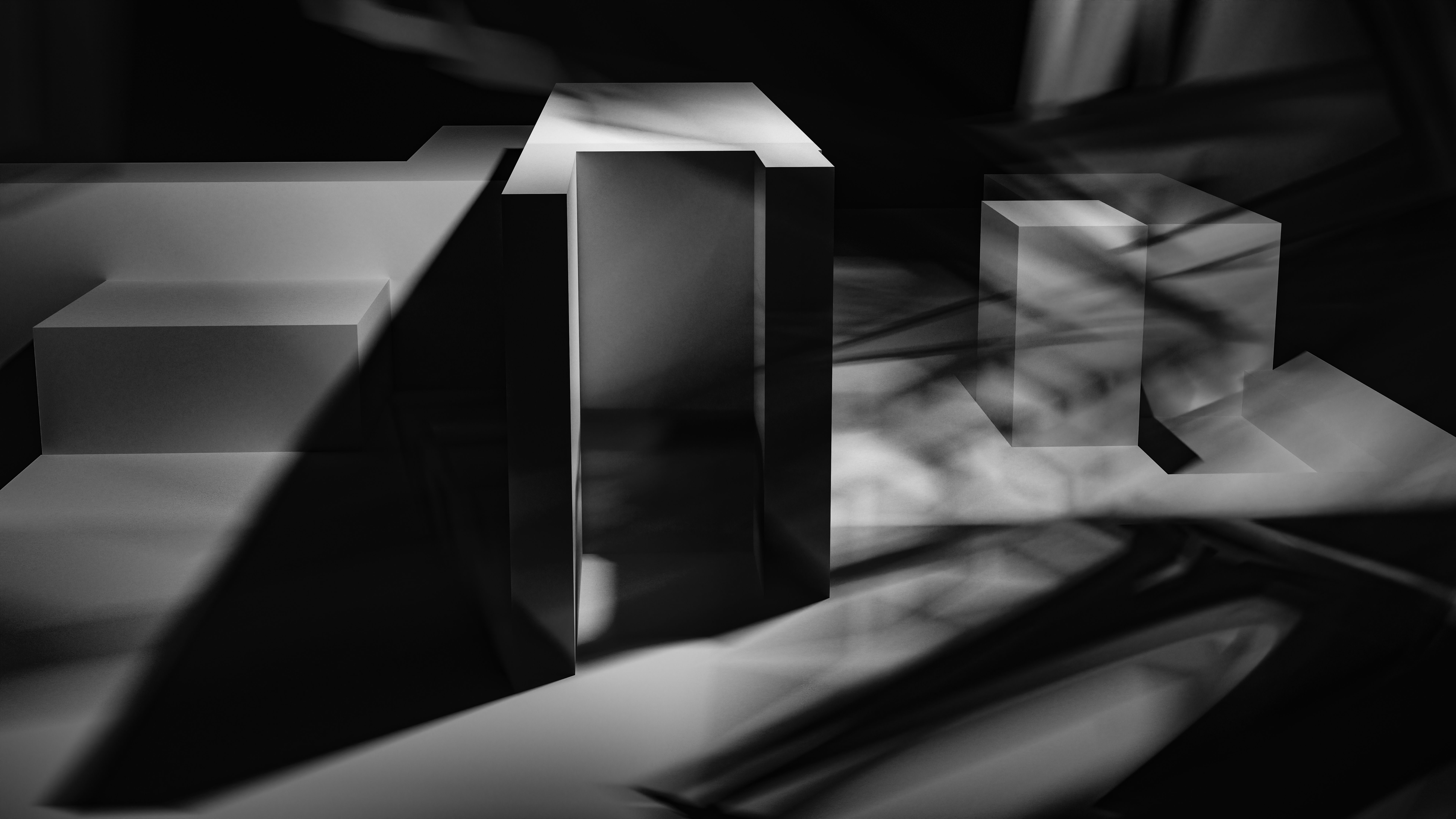 a desk with a keyboard, pencils, and various color samples
