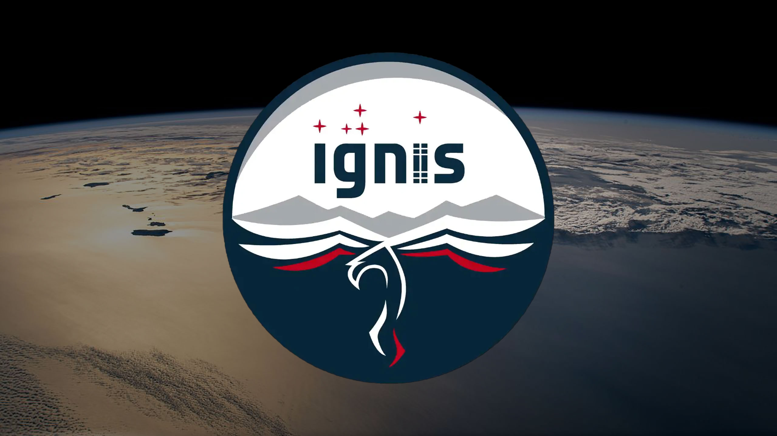 Logo IGNIS, Polska w kosmosie