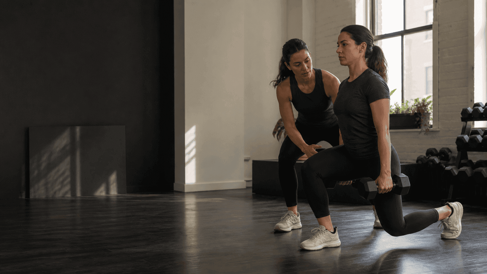 One-to-one training with a coach