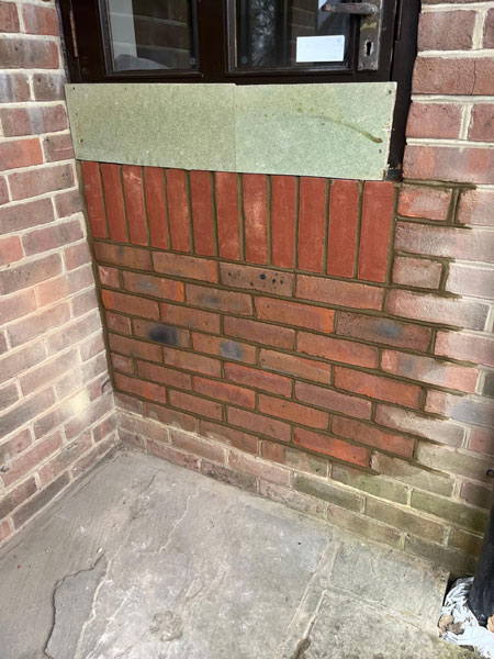 Bricking In Lower Opening