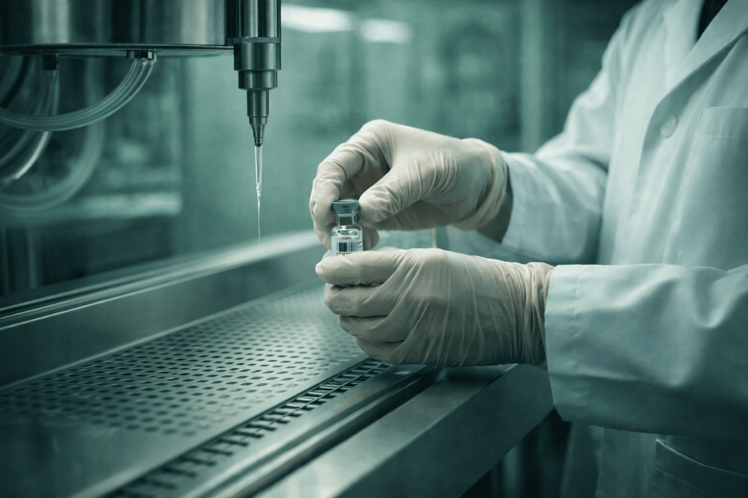 worker on laboratorium