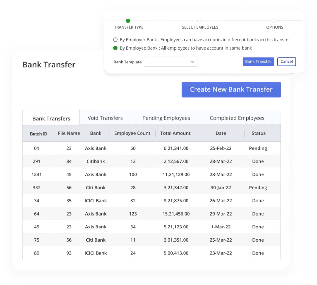 greythr bank transfer