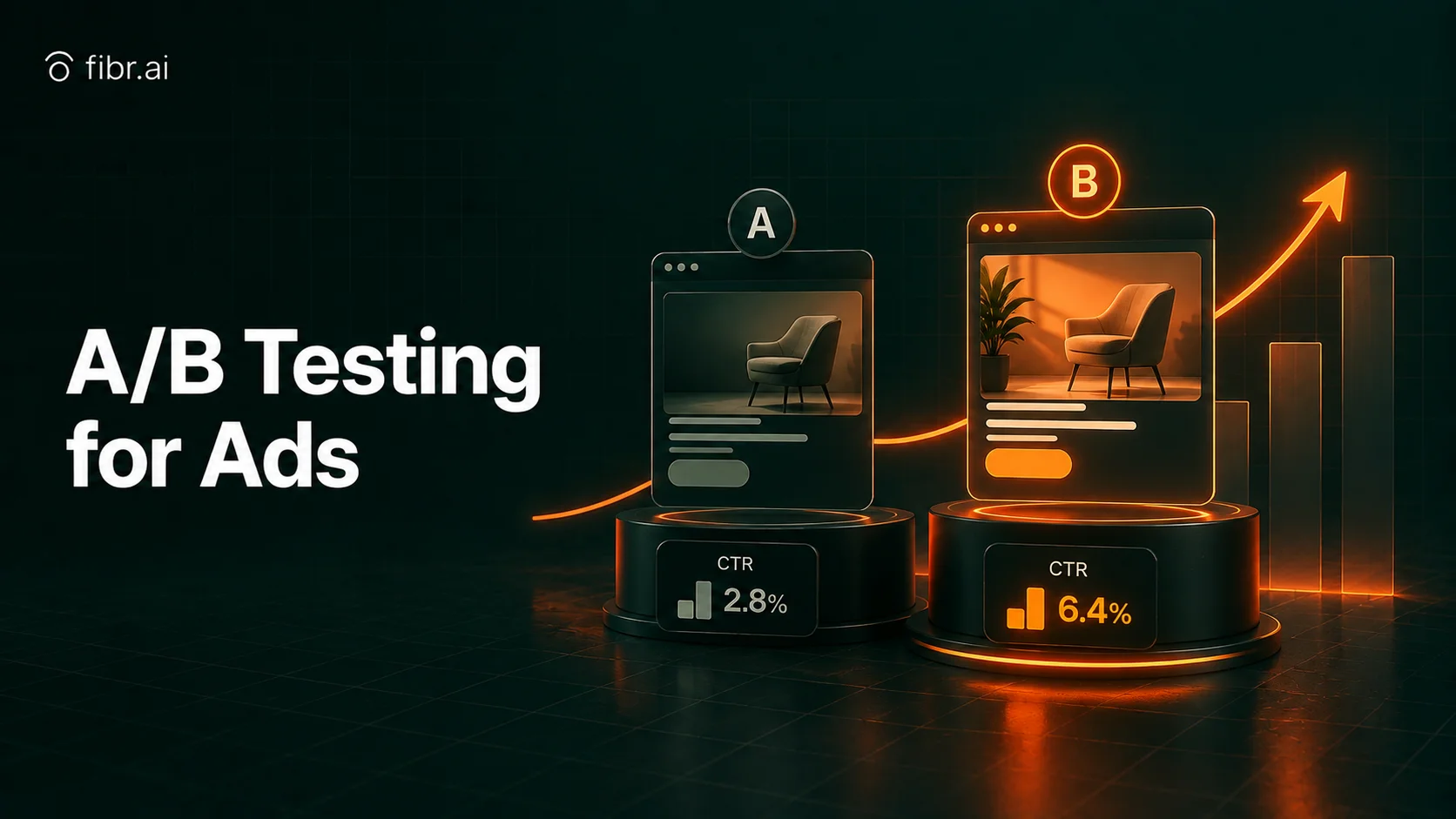 A/B testing ad variants to improve campaign performance.